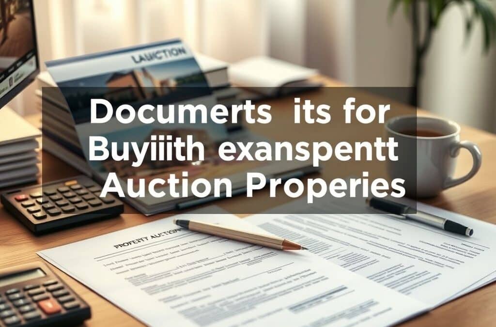 Documentos para comprar imóvel de leilão: Guia Completo